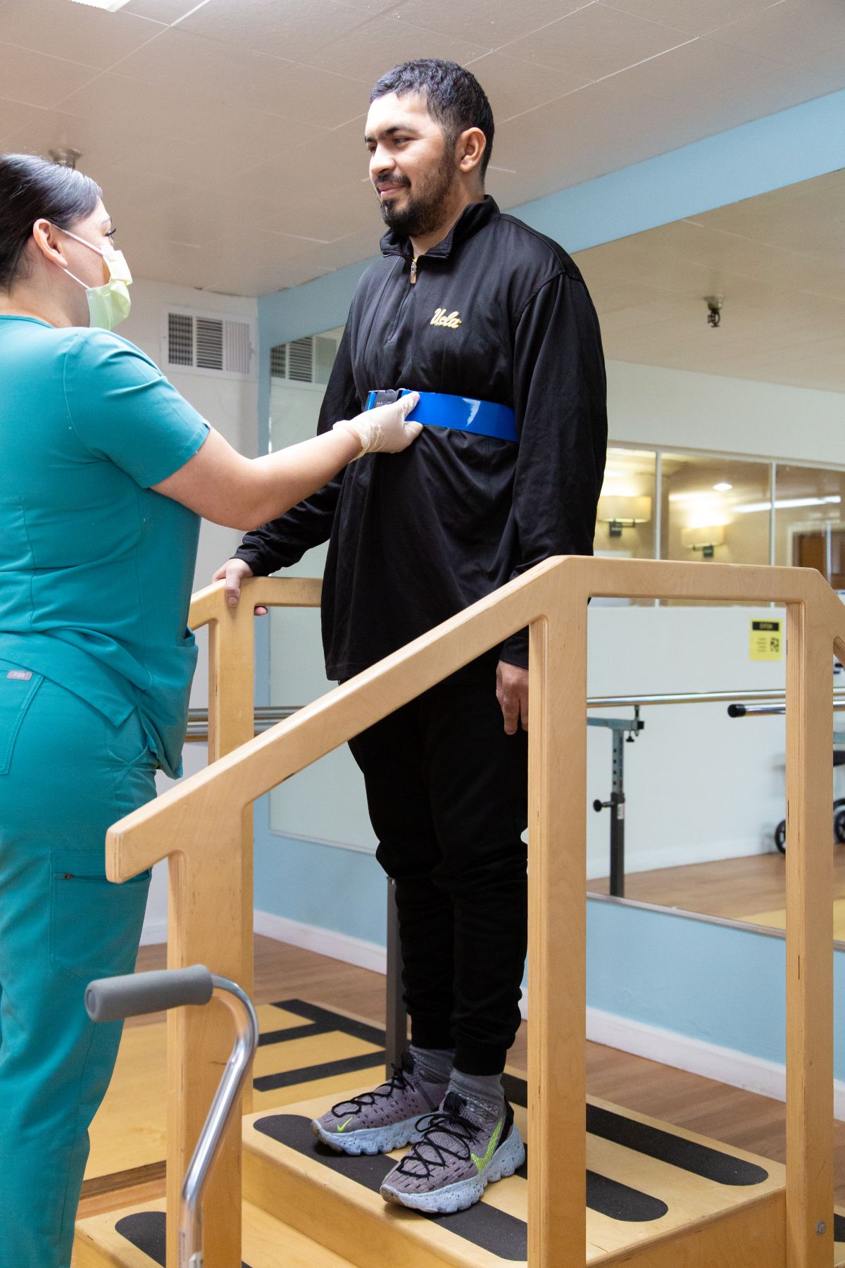 pacific care nursing patient try walking