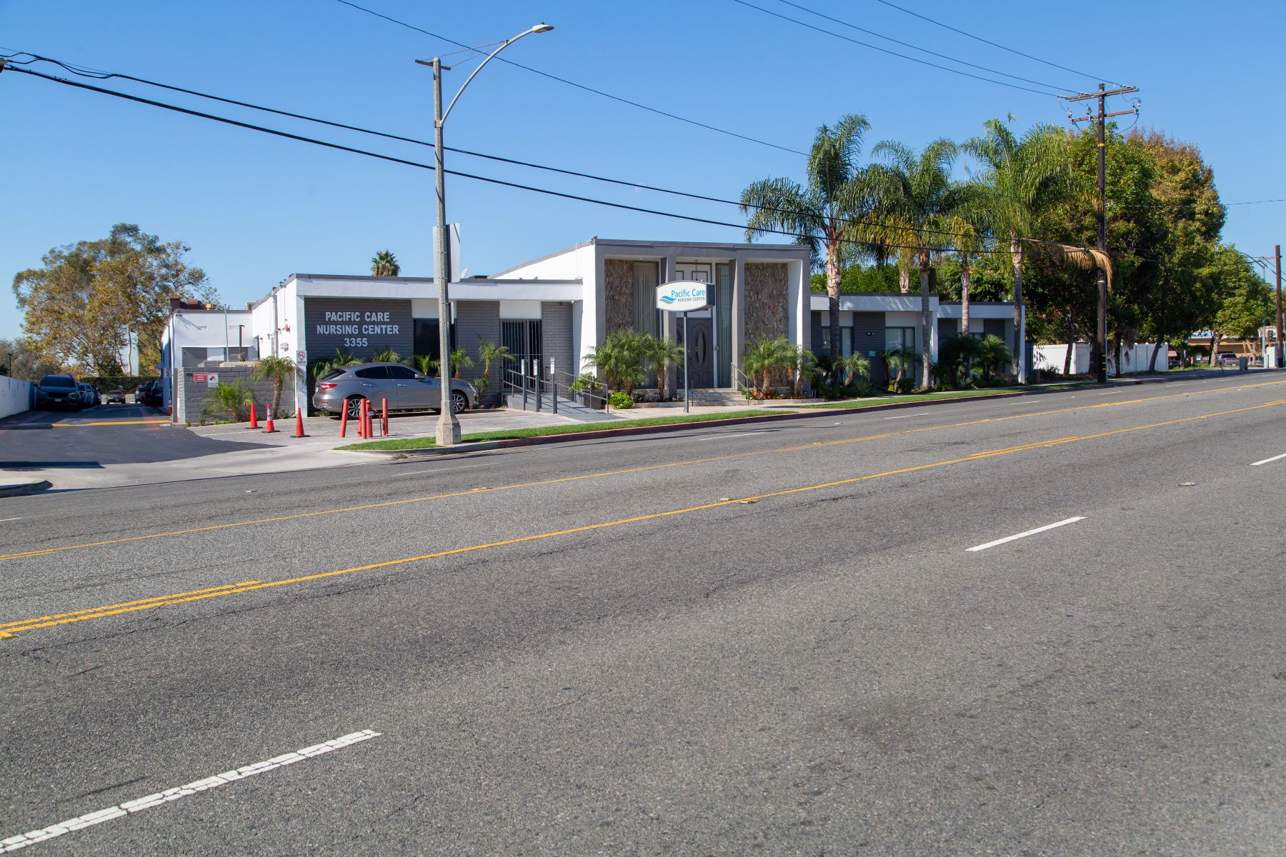 pacific care nursing outside far view