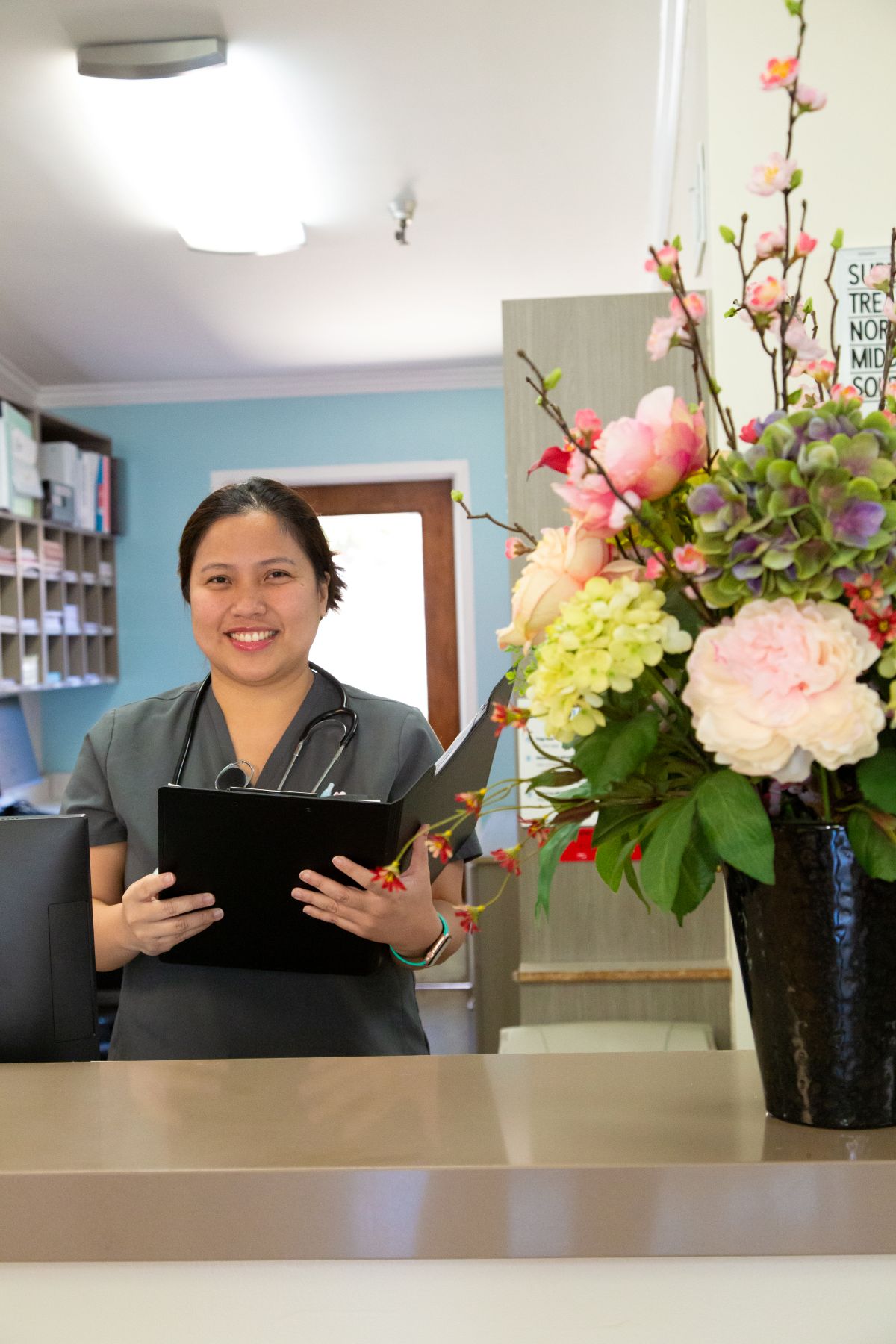 pacific care nursing receptionist
