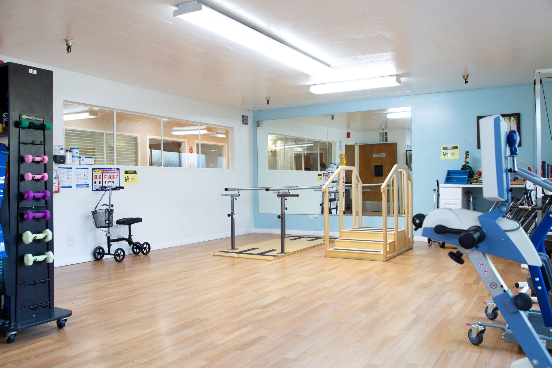 pacific care physio therapy area
